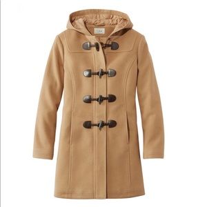 LL Bean Women’s classic Lambswool Duffel Coat